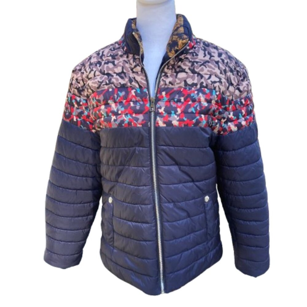 Unknown Source Jacket Puffer Multi Patterned Beau… - image 2
